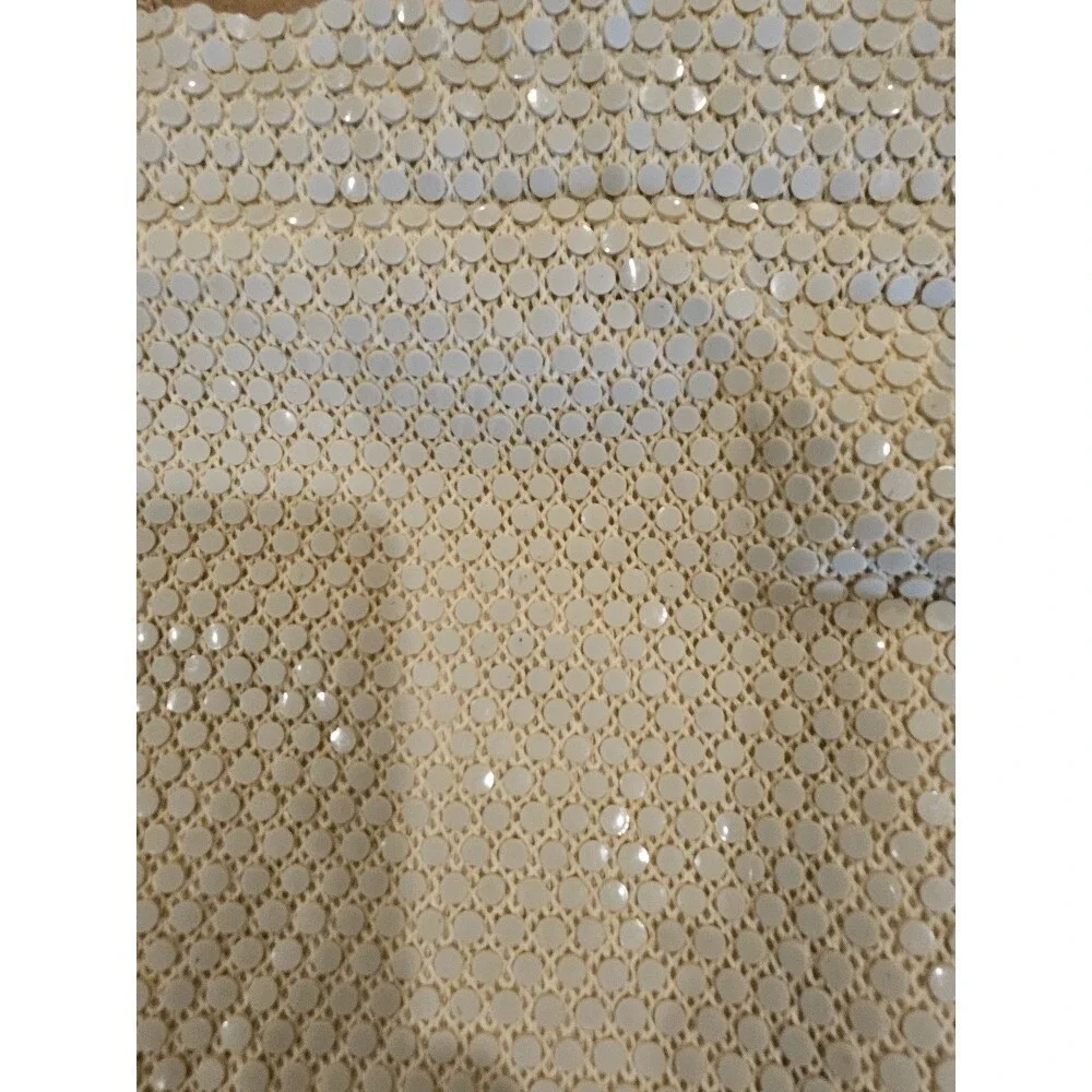 Marcel Bag Shop Beaded Purse‎ Vintage Shoulder Bag Cream Color Handmade